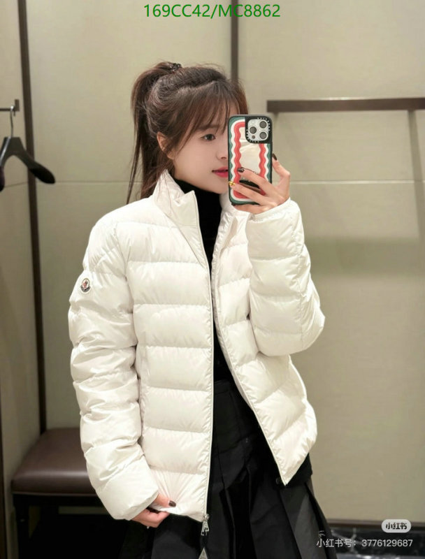 Moncler-Down jacket Women Code: MC8862 $: 169USD