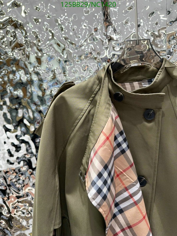 Burberry-Clothing Code: NC1420 $: 125USD