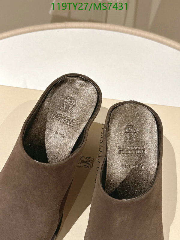 Brunello Cucinelli-Women Shoes Code: MS7431 $: 119USD