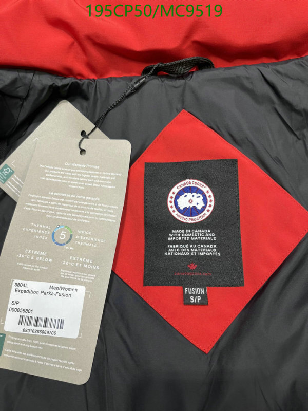 Canada Goose-Down jacket Men Code: MC9519 $: 195USD