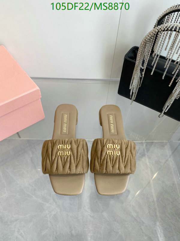 Miu Miu-Women Shoes Code: MS8870 $: 105USD