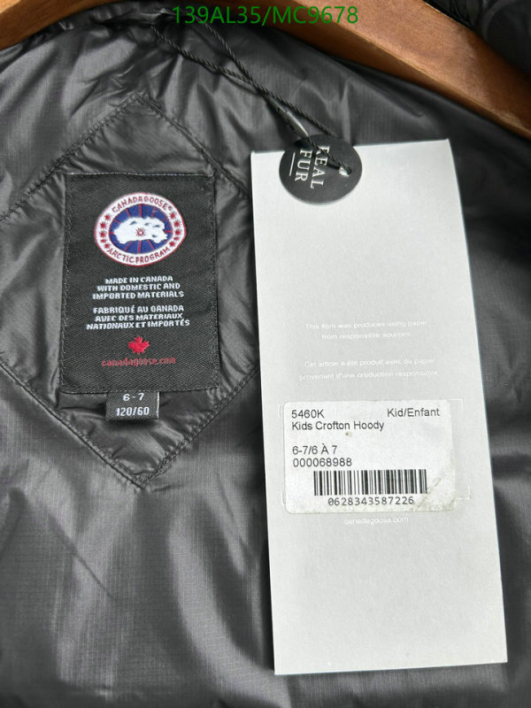 Canada Goose-Kids Clothing Code: MC9678 $: 139USD