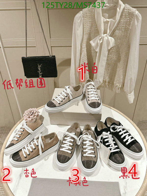 Brunello Cucinelli-Women Shoes Code: MS7437 $: 125USD