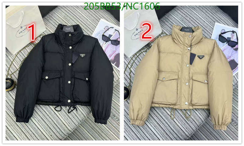 Prada-Down jacket Women Code: NC1606 $: 205USD