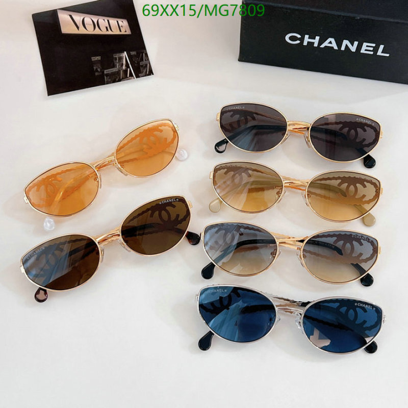 Chanel-Glasses Code: MG7809 $: 69USD