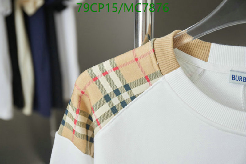 Burberry-Clothing Code: MC7876 $: 79USD