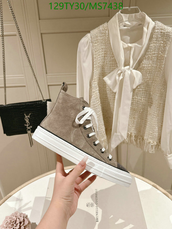 Brunello Cucinelli-Women Shoes Code: MS7438 $: 129USD