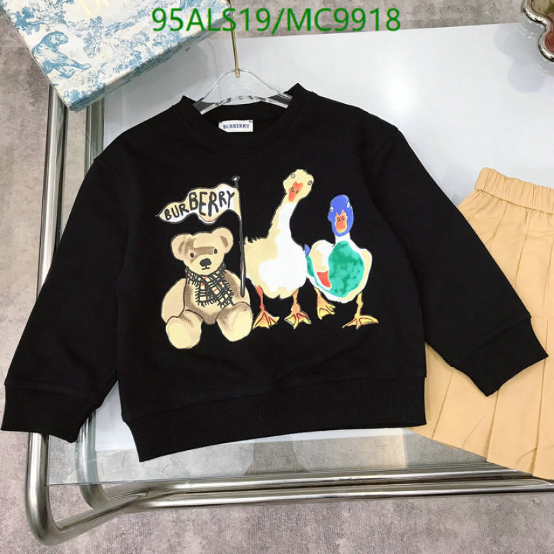 Burberry-Kids Clothing Code: MC9918 $: 95USD