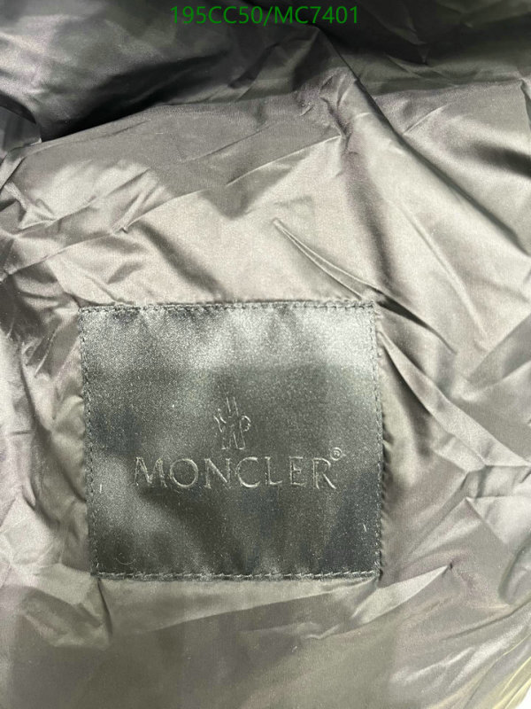 Moncler-Down jacket Men Code: MC7401 $: 195USD