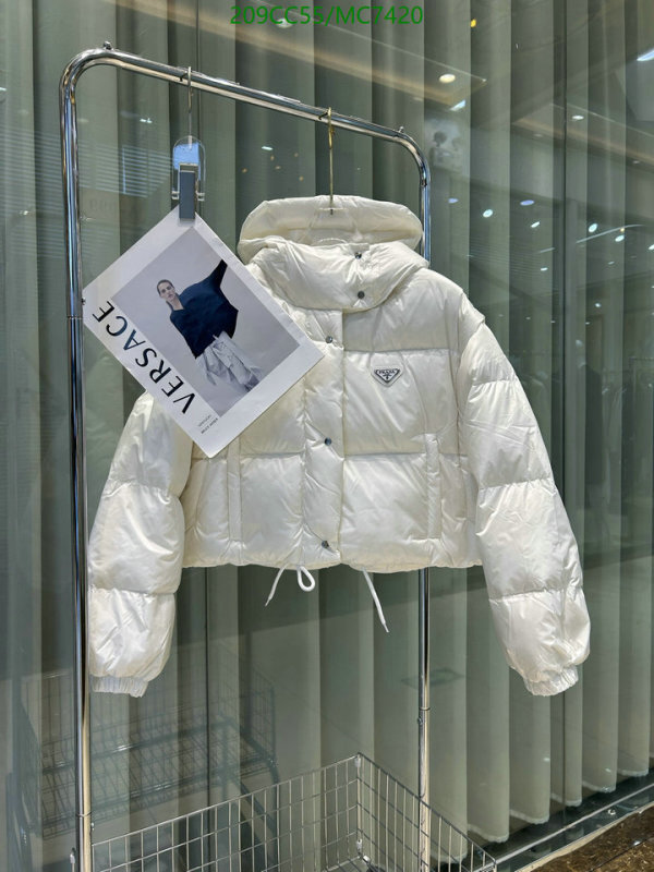 Prada-Down jacket Women Code: MC7420 $: 209USD