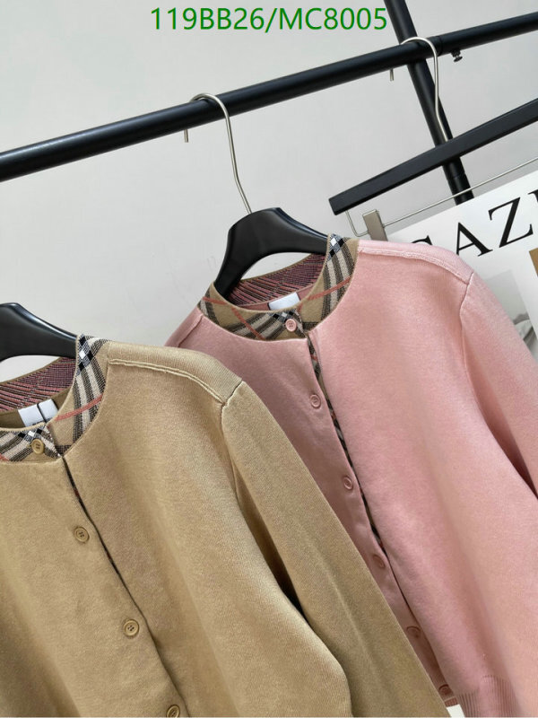 Burberry-Clothing Code: MC8005 $: 119USD