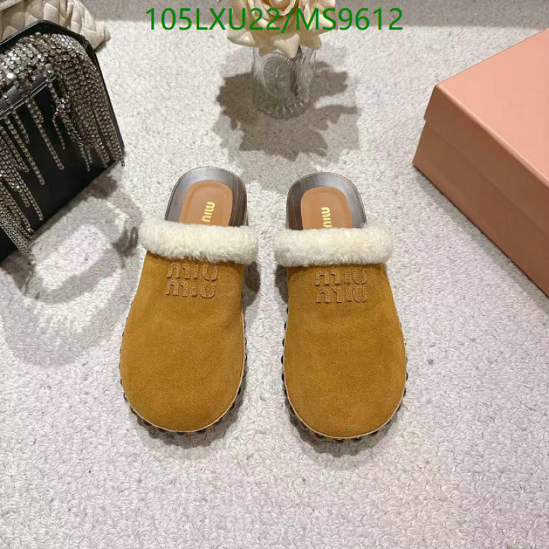 Miu Miu-Women Shoes Code: MS9612 $: 105USD
