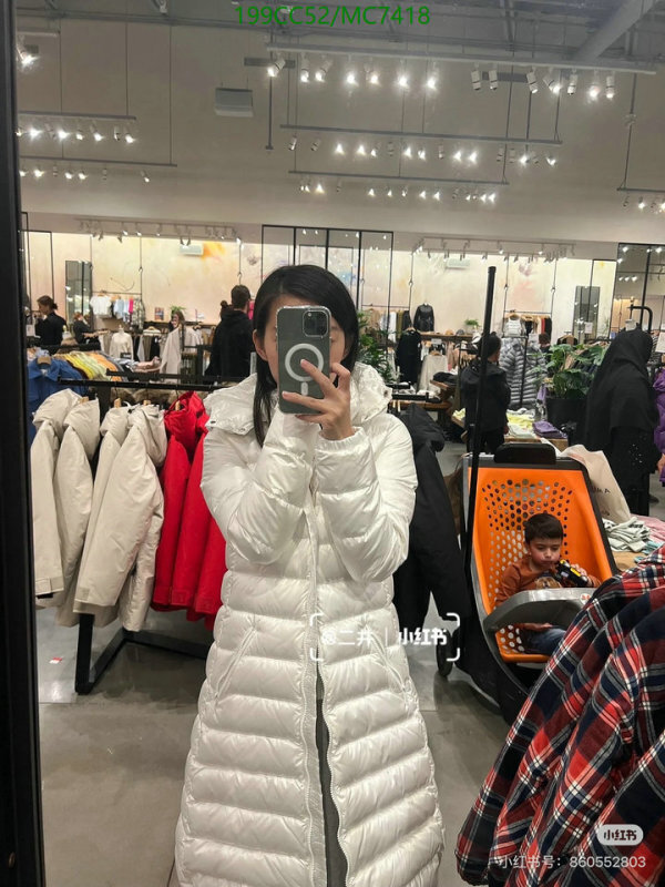 Moncler-Down jacket Women Code: MC7418 $: 199USD