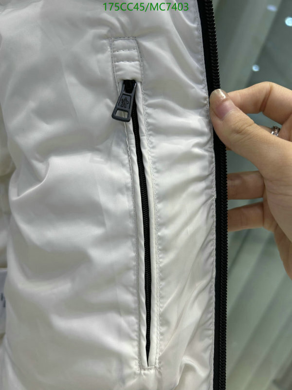 Moncler-Down jacket Men Code: MC7403 $: 175USD