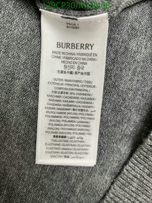 Burberry-Clothing Code: MC8468 $: 129USD