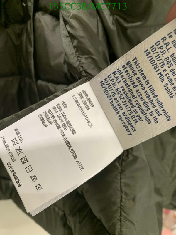 Moncler-Down jacket Women Code: MC7713 $: 155USD