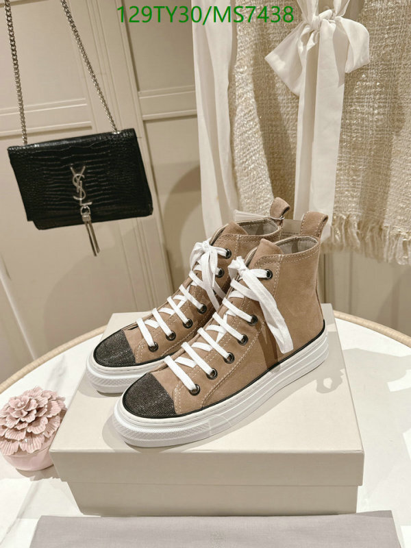 Brunello Cucinelli-Women Shoes Code: MS7438 $: 129USD