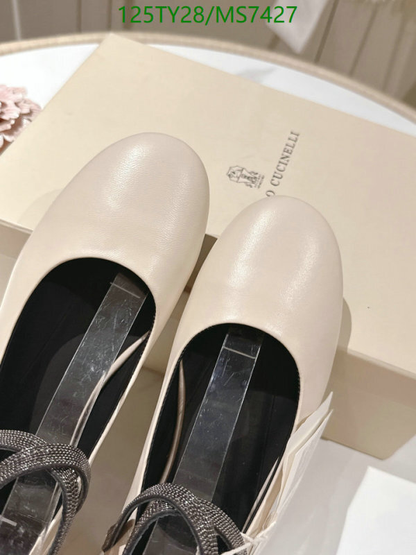 Brunello Cucinelli-Women Shoes Code: MS7427 $: 125USD