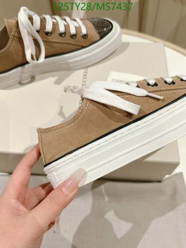 Brunello Cucinelli-Women Shoes Code: MS7437 $: 125USD