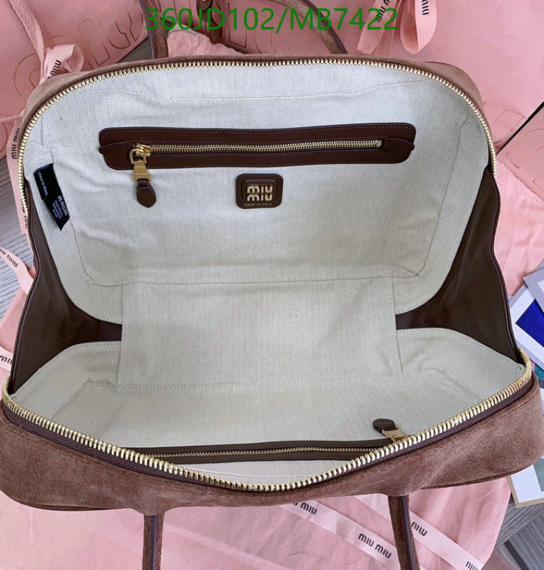 Miu Miu-Bag-Mirror Quality Code: MB7422 $: 360USD