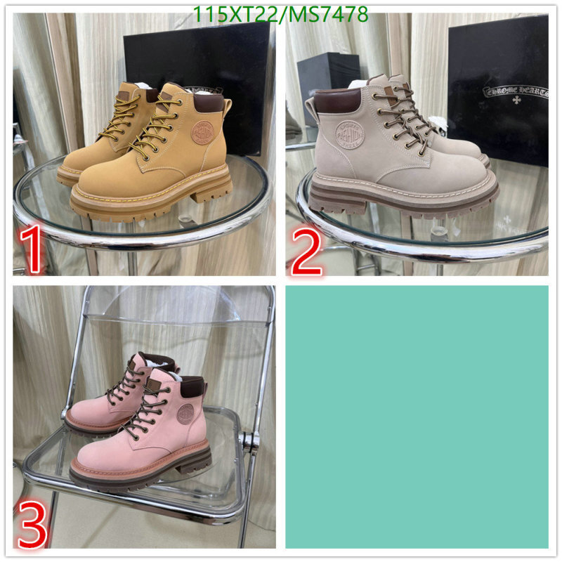 Chrome Hearts-Women Shoes Code: MS7478 $: 115USD