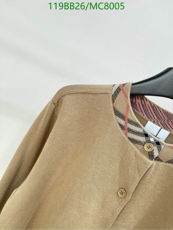 Burberry-Clothing Code: MC8005 $: 119USD