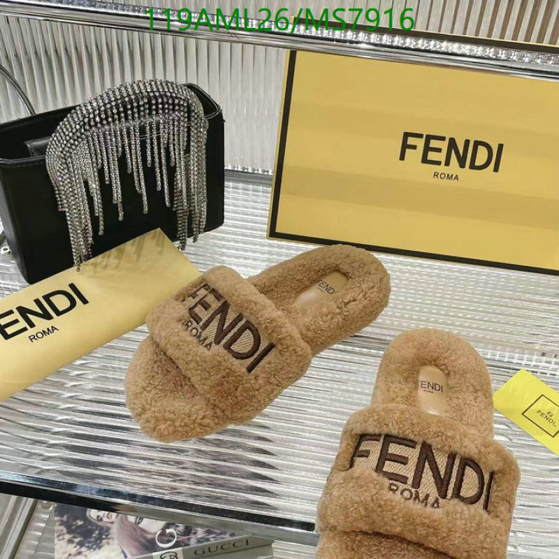 Fendi-Women Shoes Code: MS7916 $: 119USD