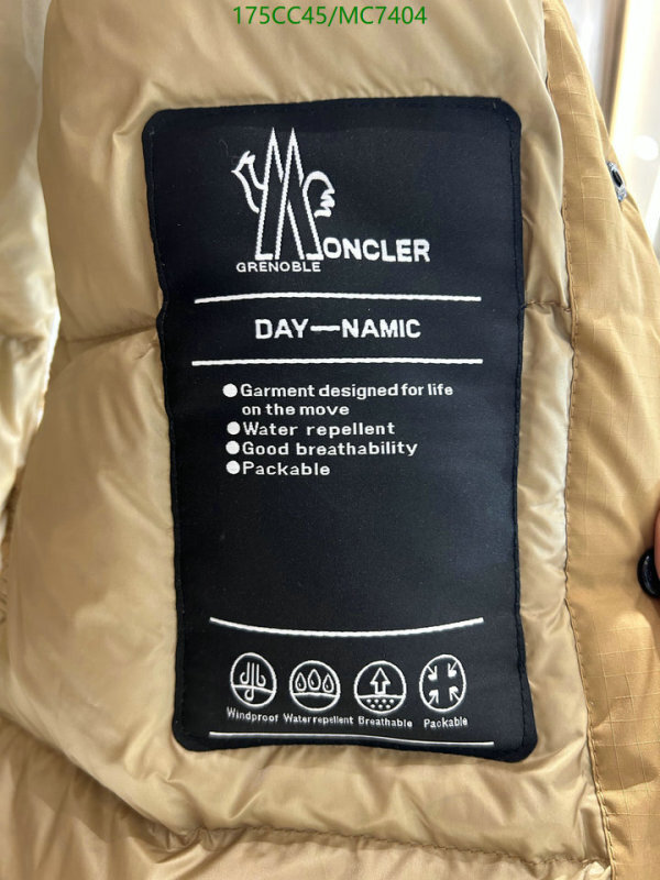 Moncler-Down jacket Women Code: MC7404 $: 175USD