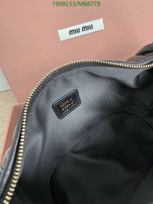 Miu Miu-Bag-Mirror Quality Code: MB8778 $: 199USD
