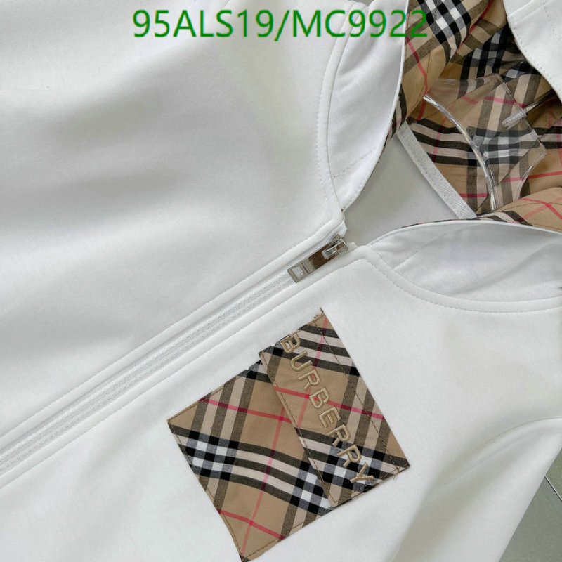 Burberry-Kids Clothing Code: MC9922 $: 95USD