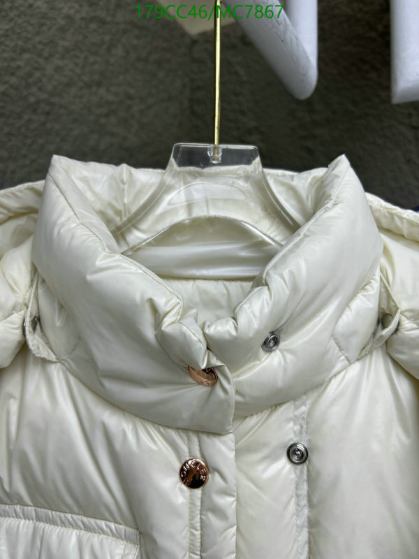 Moncler-Down jacket Women Code: MC7867 $: 179USD
