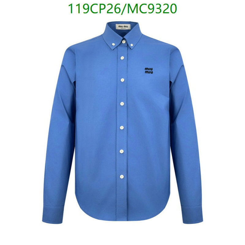 MIUMIU-Clothing Code: MC9320 $: 119USD