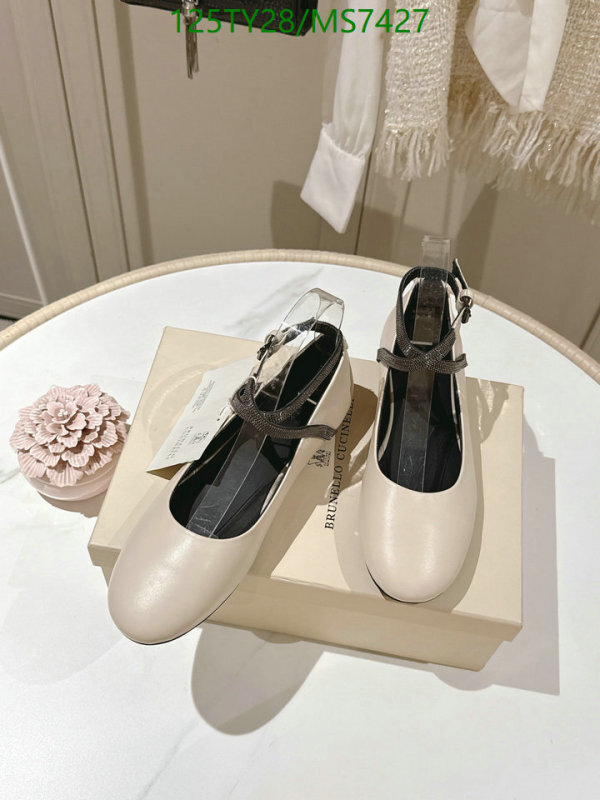 Brunello Cucinelli-Women Shoes Code: MS7427 $: 125USD