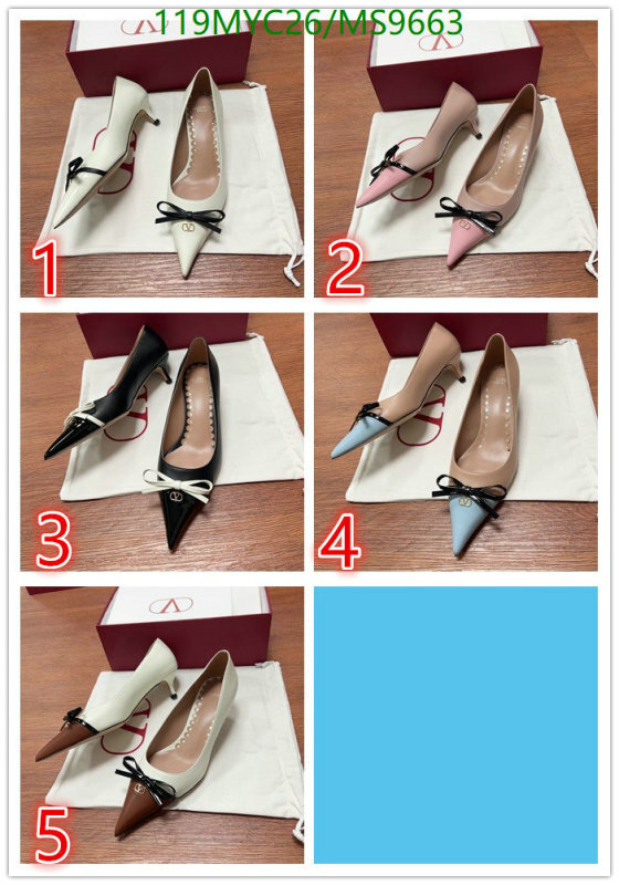 Valentino-Women Shoes Code: MS9663 $: 119USD