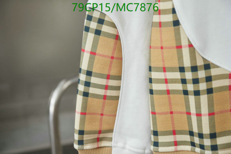 Burberry-Clothing Code: MC7876 $: 79USD