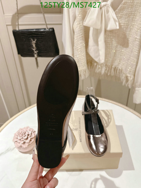 Brunello Cucinelli-Women Shoes Code: MS7427 $: 125USD