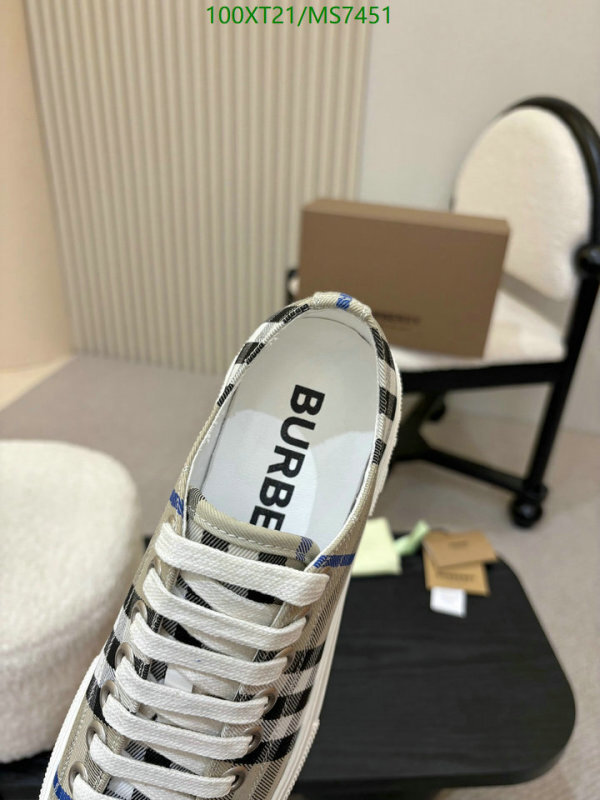 Burberry-Men shoes Code: MS7451 $: 100USD