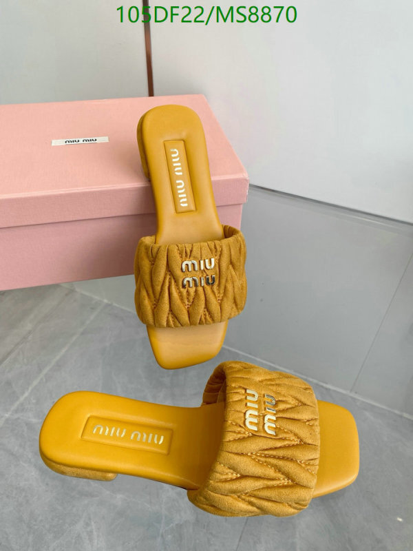 Miu Miu-Women Shoes Code: MS8870 $: 105USD