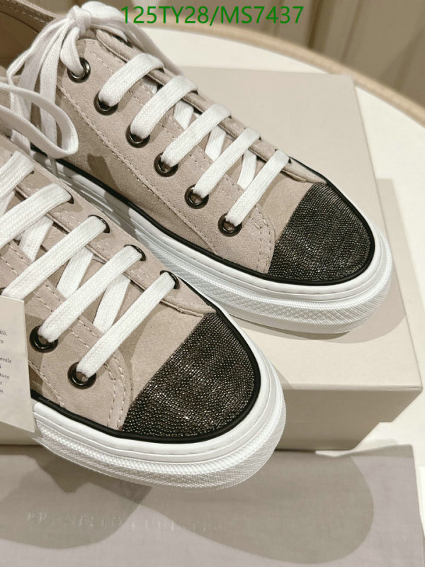 Brunello Cucinelli-Women Shoes Code: MS7437 $: 125USD