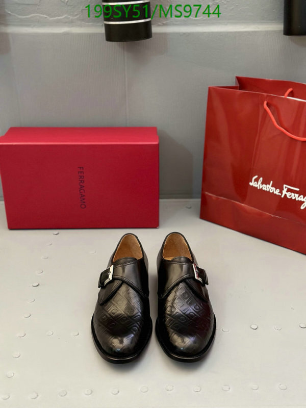 Ferragamo-Men shoes Code: MS9744 $: 199USD