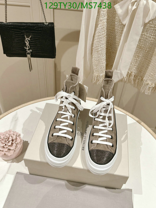 Brunello Cucinelli-Women Shoes Code: MS7438 $: 129USD