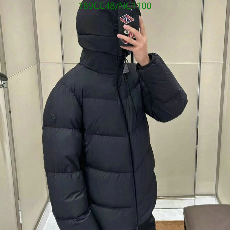 Moncler-Down jacket Men Code: NC1100 $: 189USD