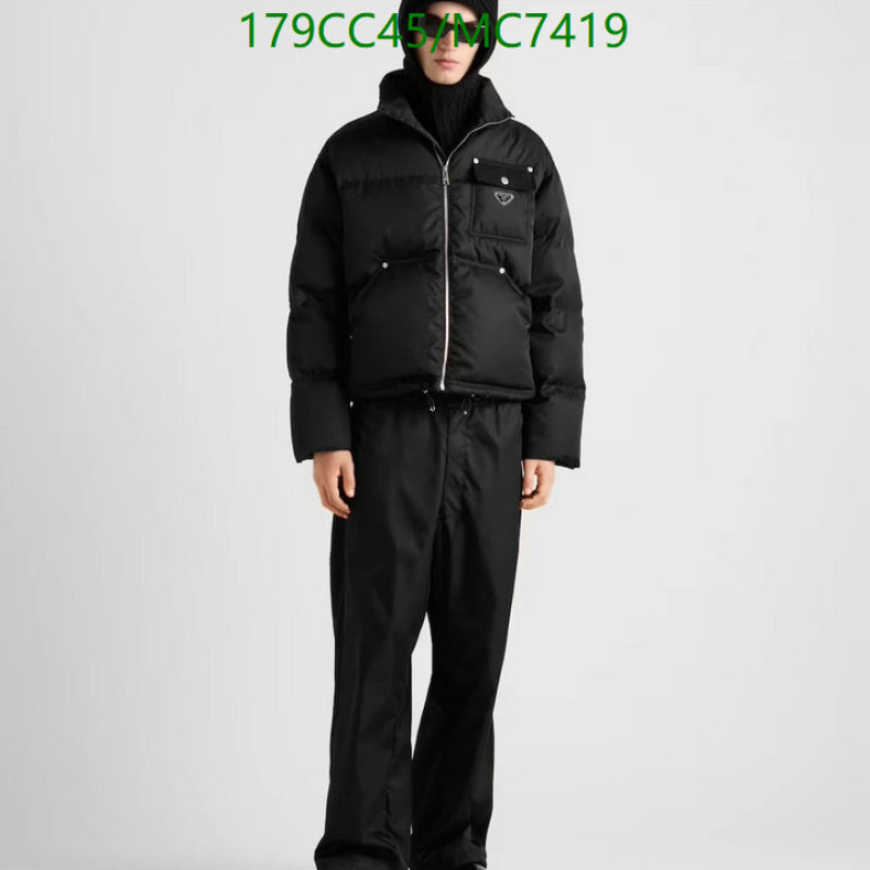 Prada-Down jacket Men Code: MC7419 $: 179USD