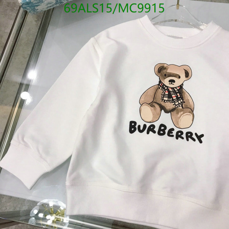 Burberry-Kids Clothing Code: MC9915 $: 69USD