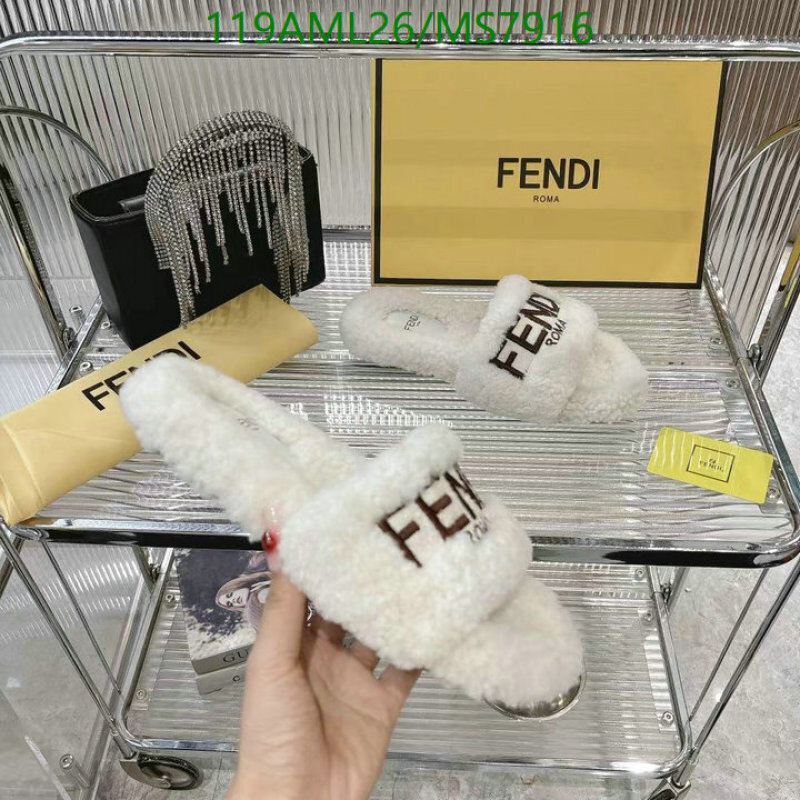 Fendi-Women Shoes Code: MS7916 $: 119USD