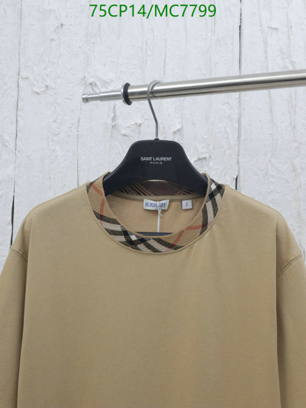 Burberry-Clothing Code: MC7799 $: 75USD