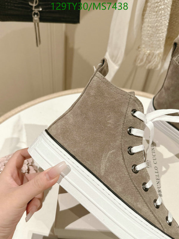 Brunello Cucinelli-Women Shoes Code: MS7438 $: 129USD
