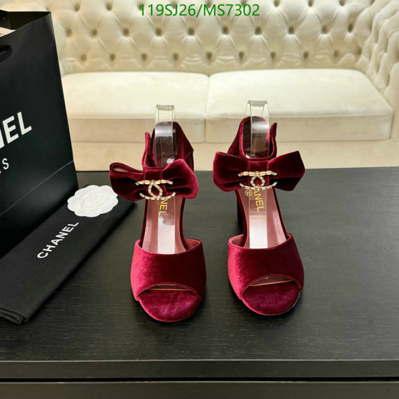 Chanel-Women Shoes Code: MS7302 $: 119USD