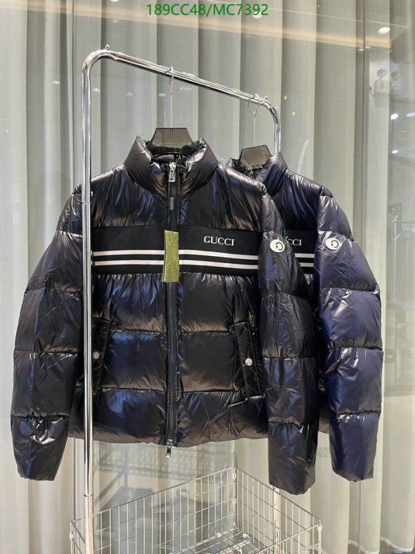 Gucci-Down jacket Men Code: MC7392 $: 189USD