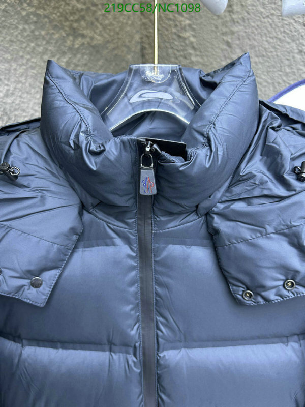 Moncler-Down jacket Men Code: NC1098 $: 219USD